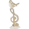 Clayre & Eef 6PR4227 Decorazione Uccello su scacchiera 6x5x16 cm