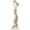 Clayre & Eef 6PR4227 Decorazione Uccello su scacchiera 6x5x16 cm