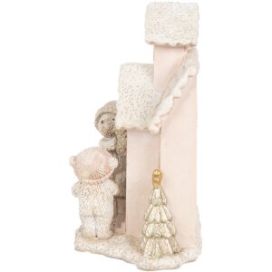 Clayre & Eef 6PR4229 Decorazione Casa con Orsi LED 15x10x18 cm