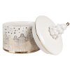 Clayre & Eef 6CE1736 Contenitore con coperchio Ø 15x19 cm