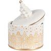Clayre & Eef 6CE1737 Contenitore con coperchio Ø 15x19 cm