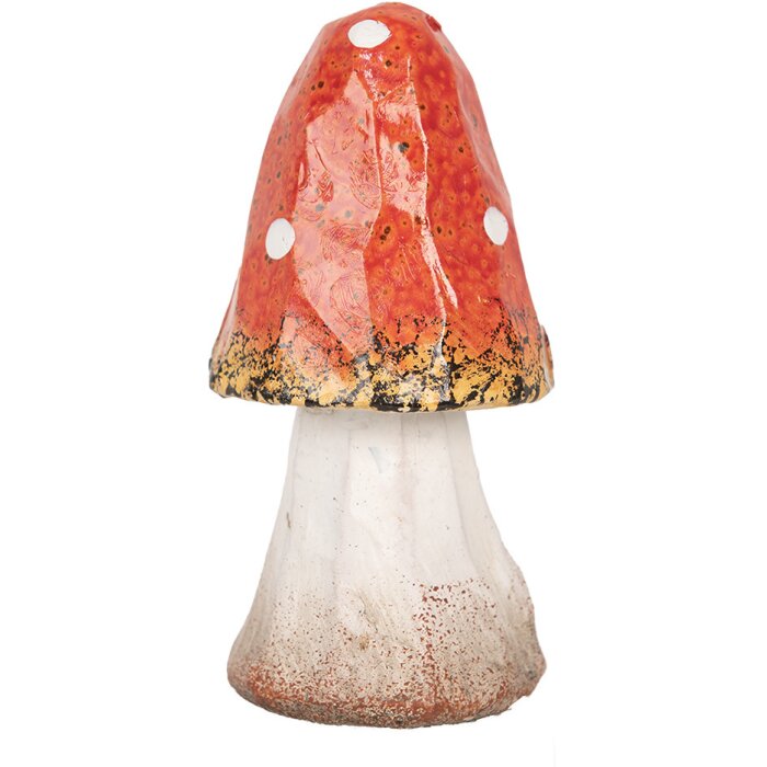 Clayre & Eef 6CE1750 Decorazione Fungo Ø 6x11 cm