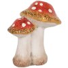 Clayre & Eef 6CE1751 Decorazione Funghi 14x11x17 cm