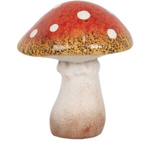 Clayre & Eef 6CE1753 Decorazione Fungo 13x13x15 cm