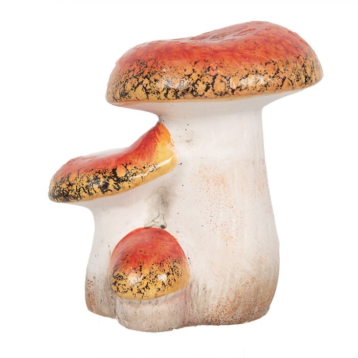 Clayre & Eef 6CE1756 Decorazione Funghi 10x9x12 cm