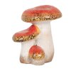 Clayre & Eef 6CE1756 Decorazione Funghi 10x9x12 cm
