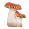 Clayre & Eef 6CE1756 Decorazione Funghi 10x9x12 cm