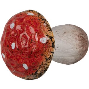Clayre & Eef 6CE1757 Decorazione Fungo Ø 5x7 cm