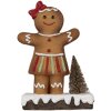 Clayre & Eef 6CE1773 Decorazione omino di pan di zenzero 15x7x21 cm