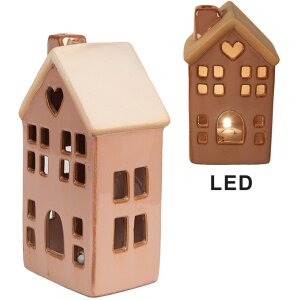Clayre & Eef 6CE1795 Decorazione Casa con LED 6x6x11 cm