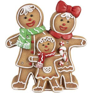 Clayre & Eef 6MG0049 Decorazione omino di pan di...