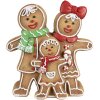 Clayre & Eef 6MG0049 Decorazione omino di pan di zenzero con LED 31x10x35 cm