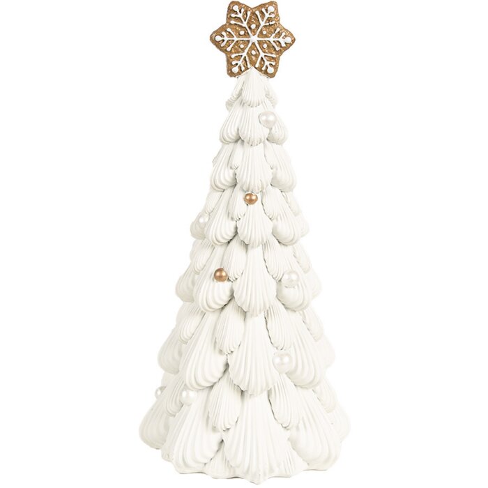 Clayre & Eef 6PR4246 Decorazione albero di Natale Ø 13x26 cm