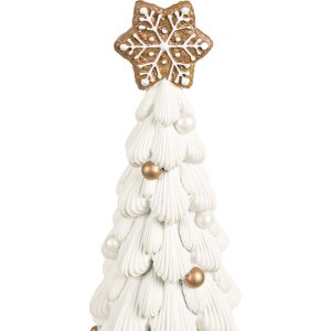 Clayre & Eef 6PR4246 Decorazione albero di Natale Ø 13x26 cm