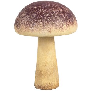 Clayre & Eef 6PR4329 Decorazione Fungo Ø 11x16 cm