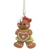 Clayre & Eef 6PR4331 Decorazione Appendino Uomo di Pan di Zenzero 5x1x8 cm