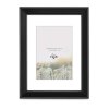 Cornice in legno Hama Rise Black 13x18 cm