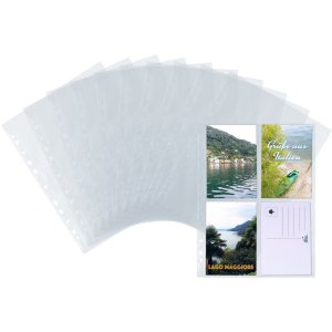 Buste per cartoline in pellicola trasparente 10x15 (wpk) 10 pz.