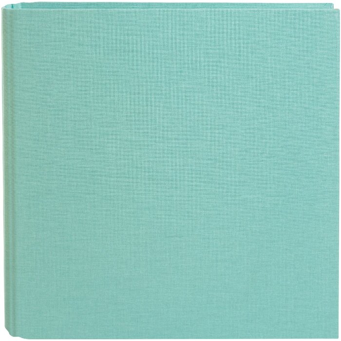 Raccoglitore ad anelli Goldbuch A5 Bella Vista aqua linen 20x22 cm