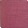 Raccoglitore ad anelli Goldbuch A5 Bella Vista fucsia 20x22 cm meccanismo a 2 anelli in lino