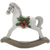 Clayre & Eef 6PR4172 Decorazione Cavallo a dondolo 11x4x11 cm