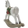 Clayre & Eef 6PR4172 Decorazione Cavallo a dondolo 11x4x11 cm