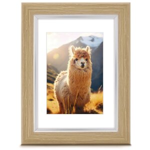 Telaio in plastica Hama Lima look legno oliva grafite grigio rovere Vari formati