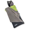 Borsa per occhiali Carson in neoprene con panno in microfibra - grigio/verde