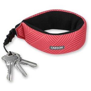 Bracciale galleggiante Carson per 5 chiavi - Rosso rosa