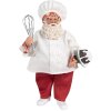 Clayre & Eef 65584 Decorazione Babbo Natale 17x11x27 cm