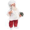 Clayre & Eef 65584 Decorazione Babbo Natale 17x11x27 cm