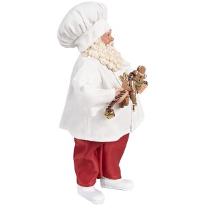 Clayre & Eef 65585 Decorazione Babbo Natale 17x12x27 cm