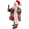 Clayre & Eef 65586 Decorazione Babbo Natale 16x10x27 cm