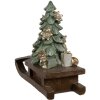 Clayre & Eef 6PR4185 Decorazione a slitta 20x8x17 cm