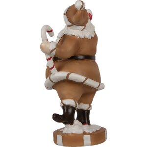 Clayre & Eef 6PR4276 Decorazione Babbo Natale 12x9x20 cm