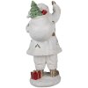 Clayre & Eef 6PR4295 Decorazione Babbo Natale 21x23x43 cm