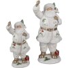 Clayre & Eef 6PR4296 Decorazione Babbo Natale 14x16x31 cm