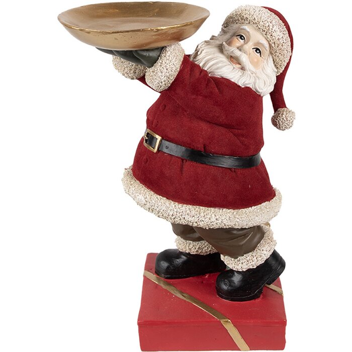 Clayre & Eef 6PR4300 Decorazione Babbo Natale 17x13x26 cm