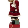 Clayre & Eef 6PR4300 Decorazione Babbo Natale 17x13x26 cm