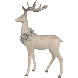 Clayre & Eef 5PR0139 Decorazione Cervo 32x14x49 cm