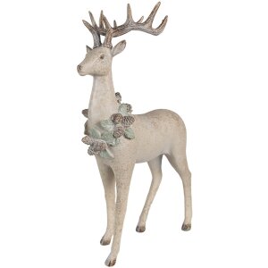 Clayre & Eef 5PR0139 Decorazione Cervo 32x14x49 cm