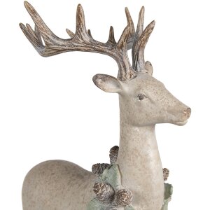 Clayre & Eef 5PR0139 Decorazione Cervo 32x14x49 cm