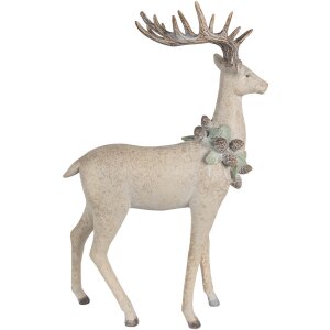 Clayre & Eef 5PR0139 Decorazione Cervo 32x14x49 cm