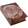 Clayre & Eef 65695 Set di 3 scatole in legno marrone 27x22x7 cm