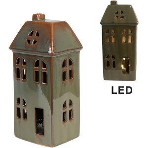 Clayre & Eef 6CE1797 Decorazione Casa LED Verde...