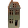 Clayre & Eef 6CE1797 Decorazione Casa LED Verde Porcellana 7x6x15 cm