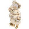 Clayre & Eef Decorazione Babbo Natale Beige 11x8x16 cm