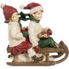 Clayre & Eef 6PR4182 Decorazione bambini su slitta 12x6x11 cm