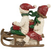 Clayre & Eef 6PR4182 Decorazione bambini su slitta 12x6x11 cm