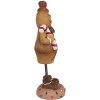 Clayre & Eef 6PR4271 Decorazione omino di pan di zenzero 10x8x23 cm